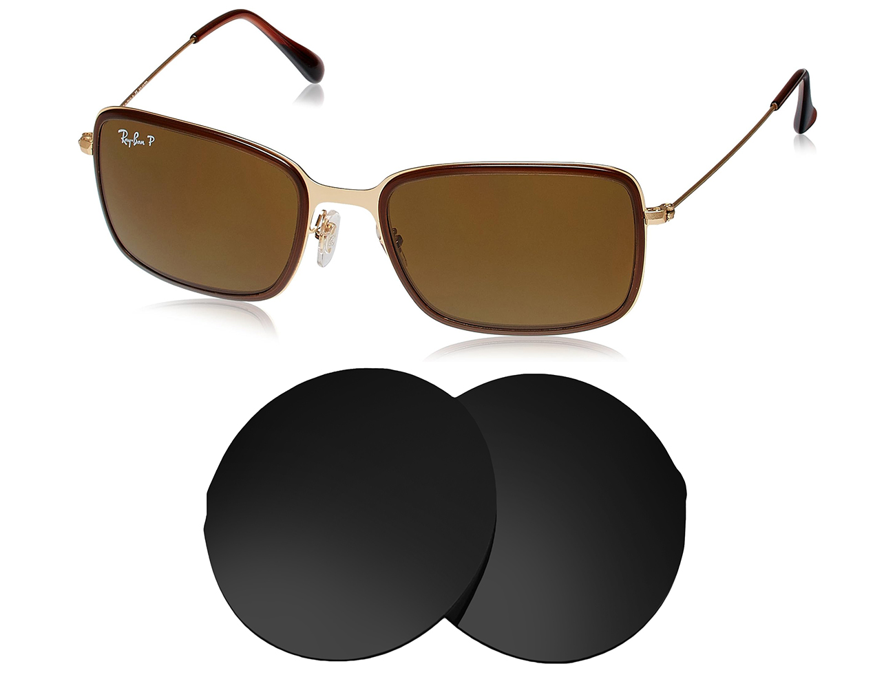 Ray-Ban Replacement Lenses RB3514-M (56mm) - Main Image