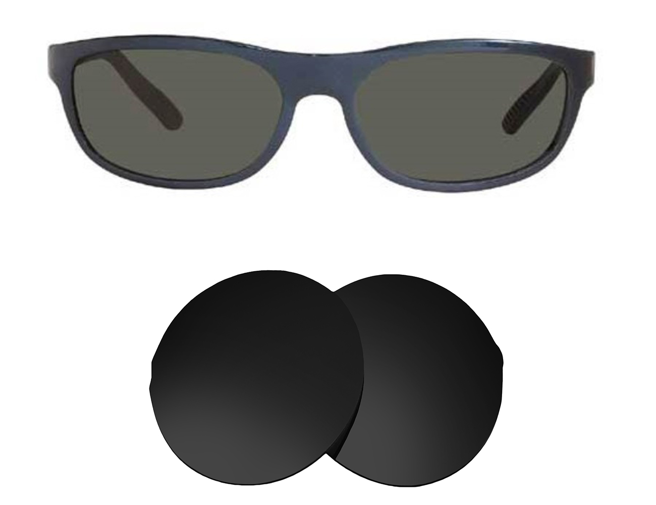 Ray-Ban Replacement Lenses RB4003 Predator 12 (62mm) - Main Image