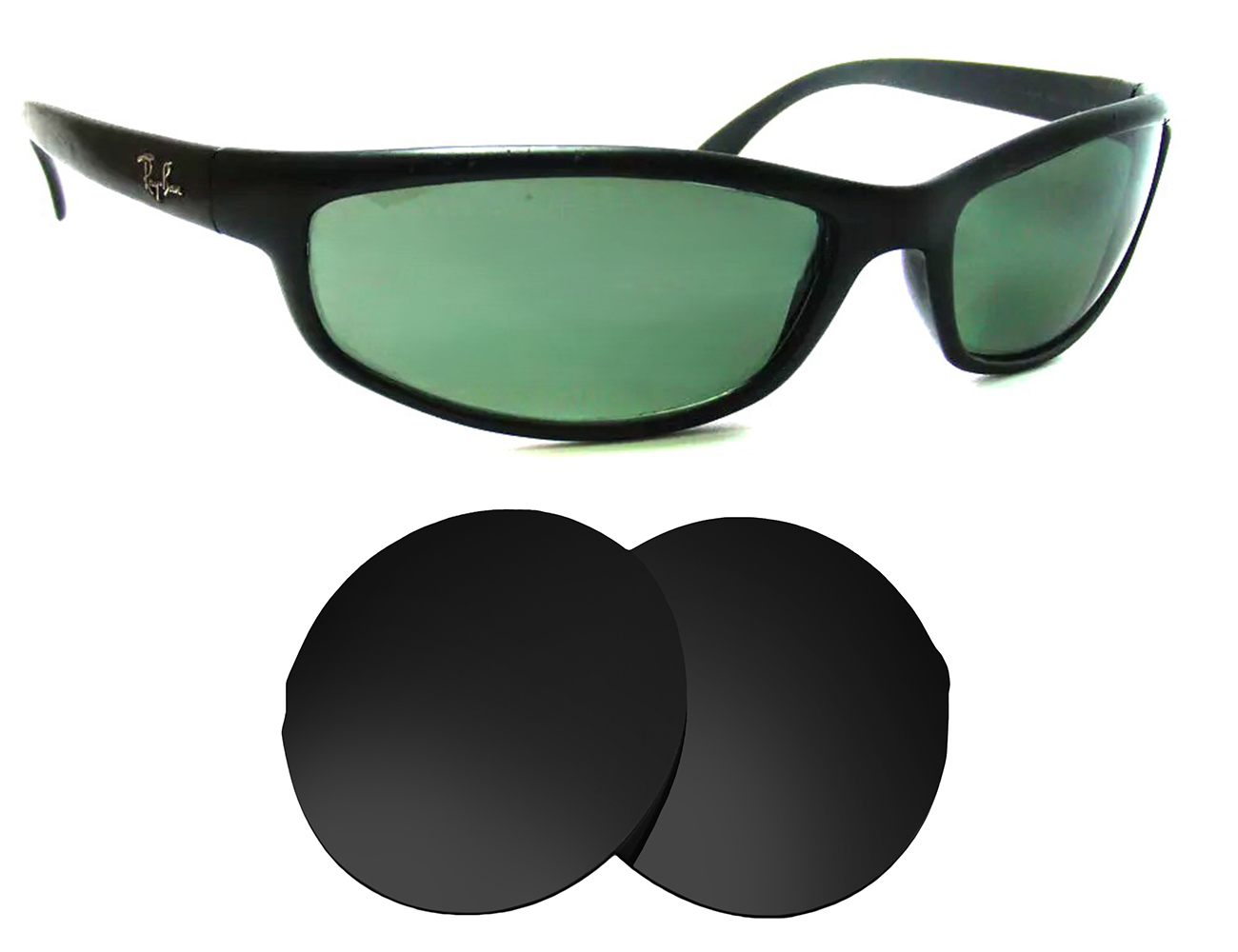 Ray-Ban Replacement Lenses RB4030 (60mm) - Main Image