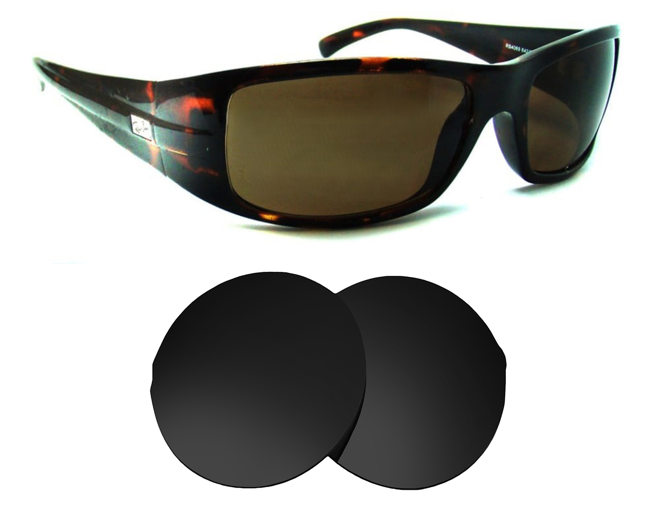 Ray-Ban Replacement Lenses RB4069 (59mm) - Main Image