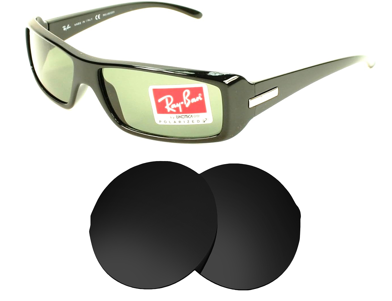 Ray-Ban Replacement Lenses RB4094 (58mm) - Main Image