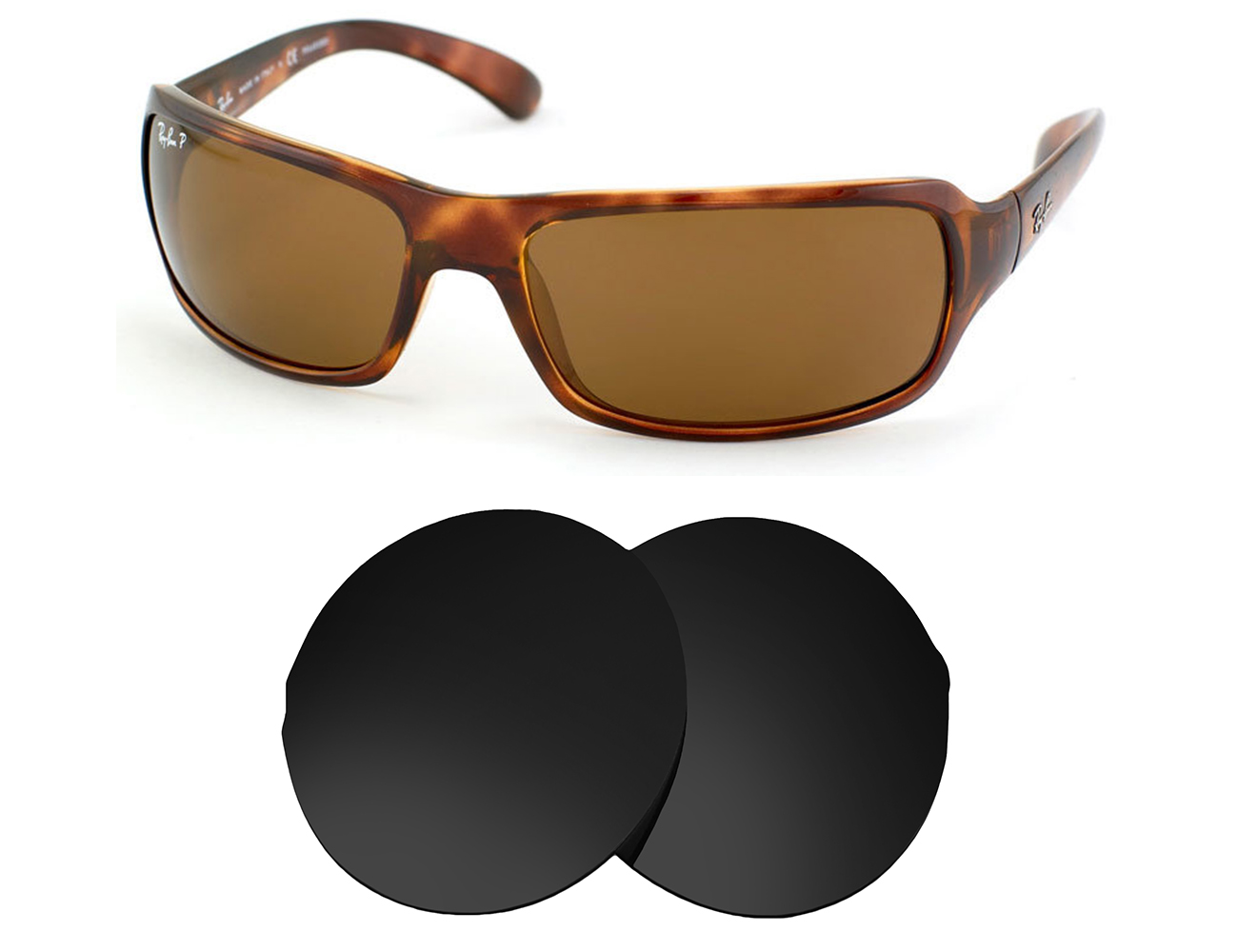 Ray-Ban Replacement Lenses RB4095 (59mm) - Main Image