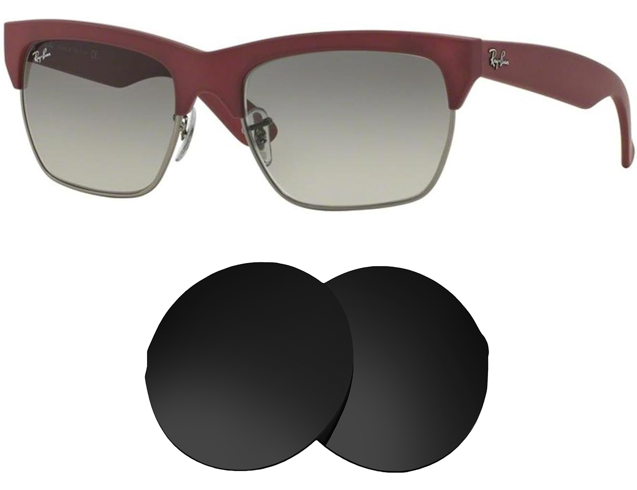Ray-Ban Replacement Lenses RB4186 (57mm) - Main Image