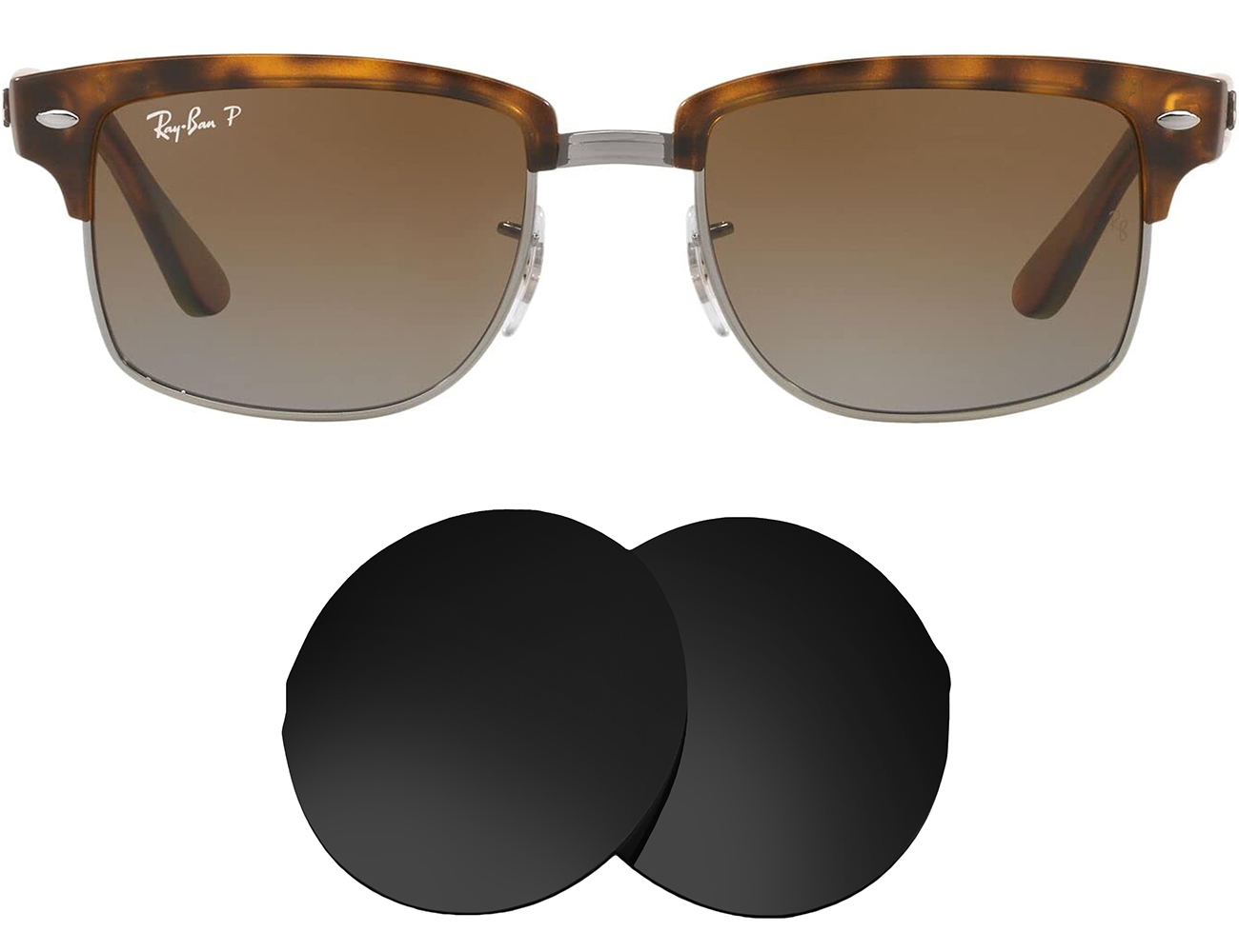 Ray-Ban Replacement Lenses RB4190 (52mm) - Main Image