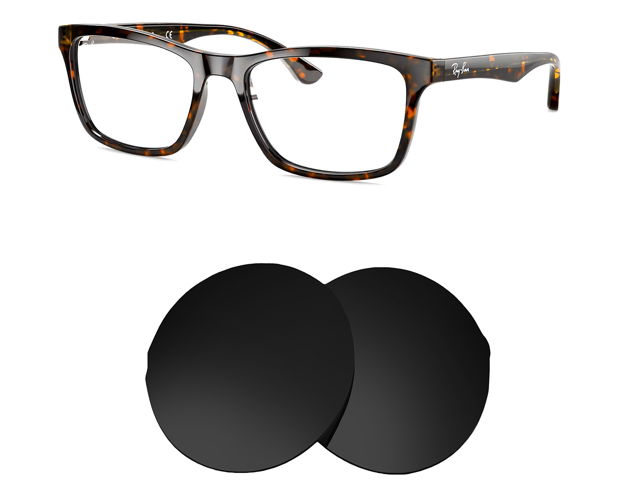 Ray-Ban Replacement Lenses RB5279 (53mm) - Main Image
