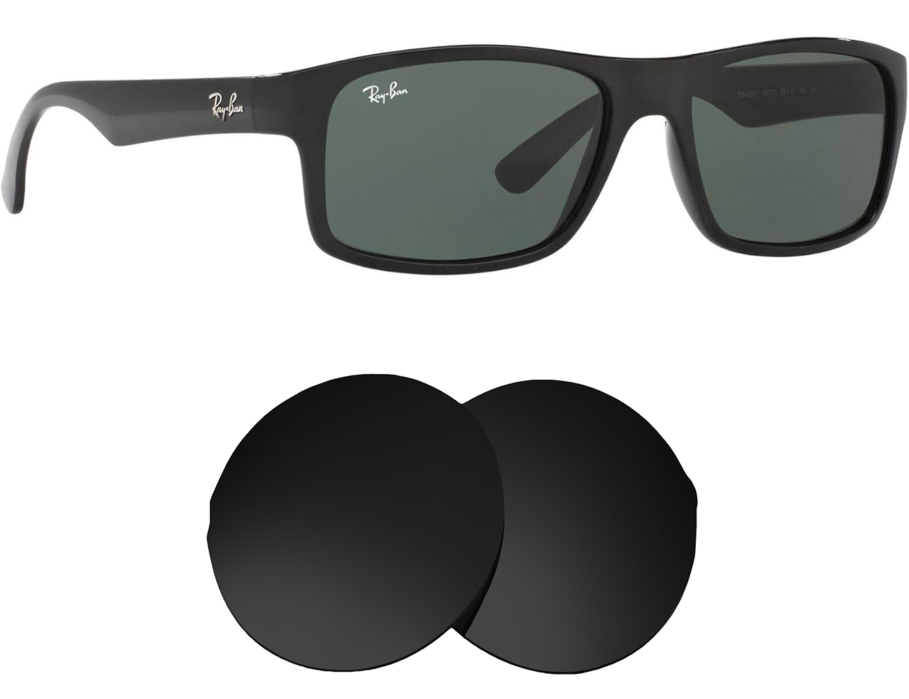 Ray-Ban Replacement Lenses RB4205L (56mm) - Main Image