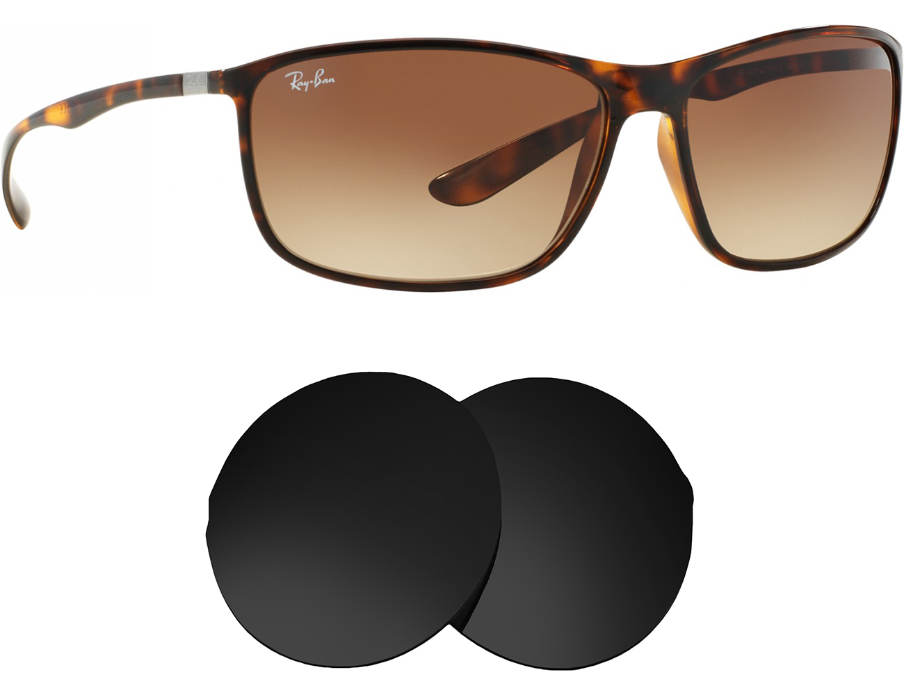 Ray-Ban Replacement Lenses RB4231 (65mm) - Main Image