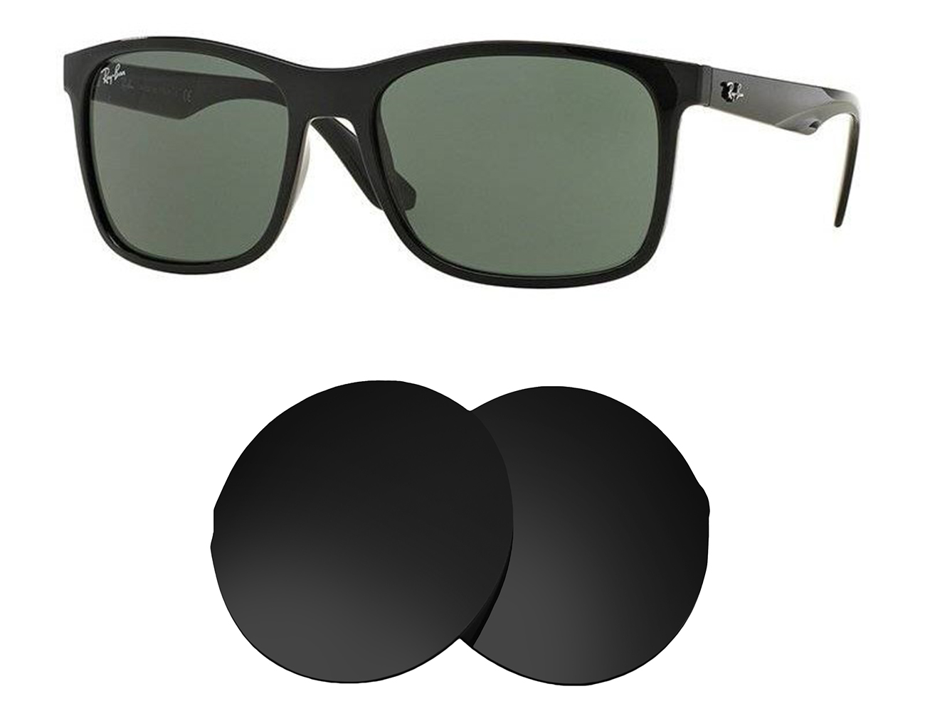 Ray-Ban Replacement Lenses RB4232 (57mm) - Main Image