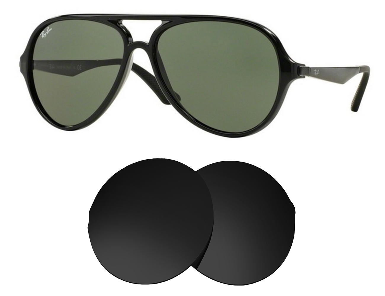 Ray-Ban Replacement Lenses RB4235 (57mm) - Main Image