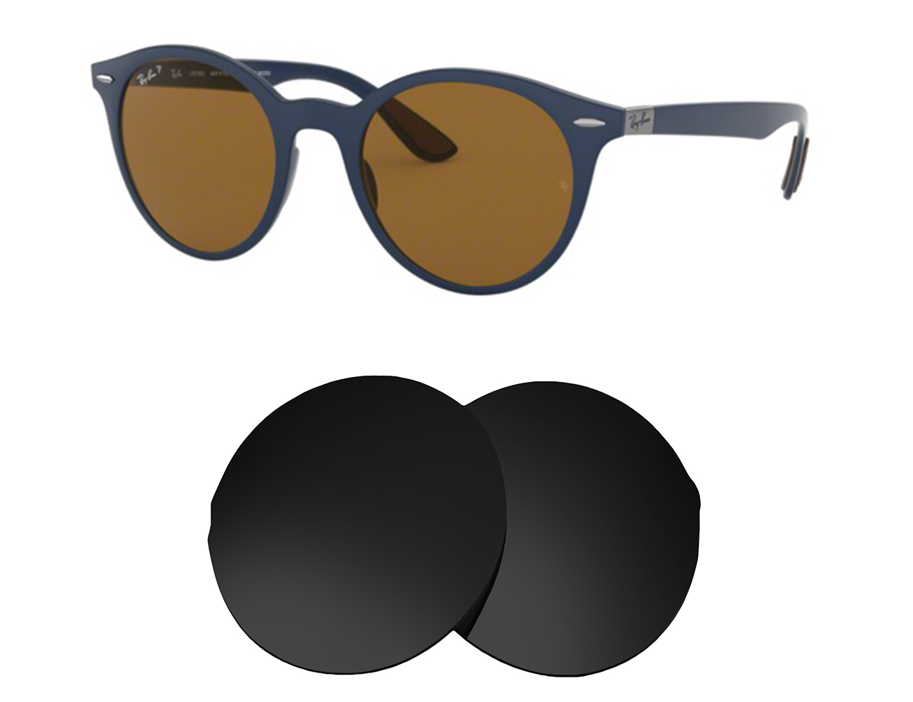 Ray-Ban Replacement Lenses RB4296 (51mm) - Main Image