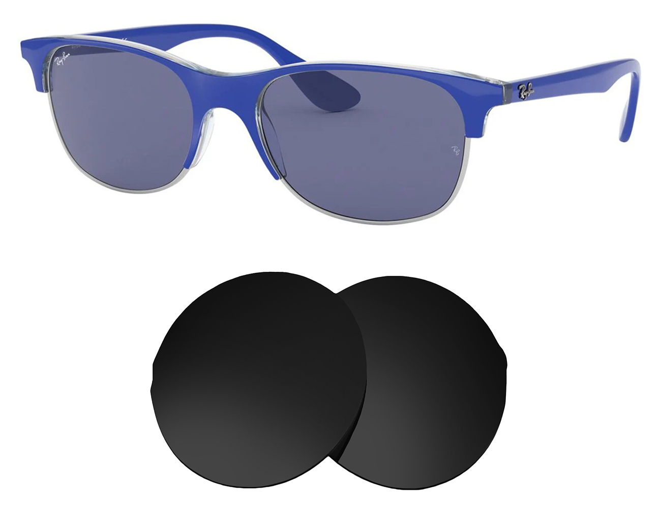 Ray-Ban Replacement Lenses RB4319 (55mm) - Main Image