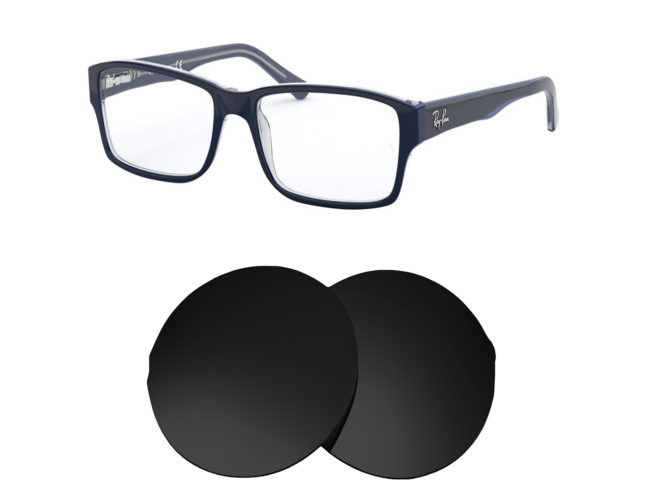 Ray-Ban Replacement Lenses RB5169 (54mm) - Main Image