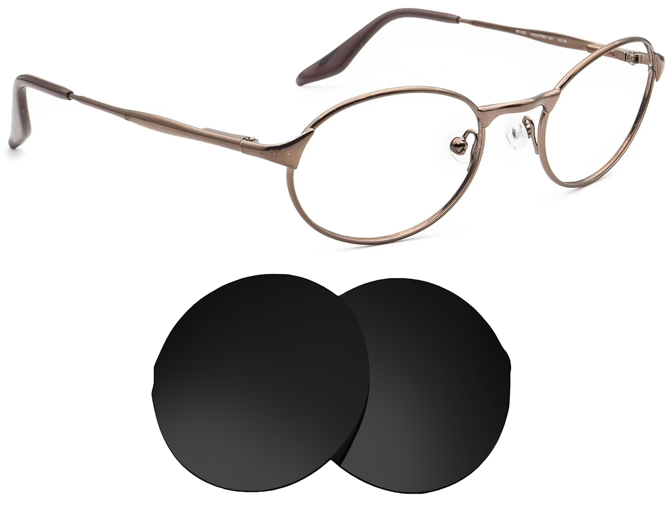 Ray-Ban Replacement Lenses RB3002 Highstreet Mo (50mm) - Main Image