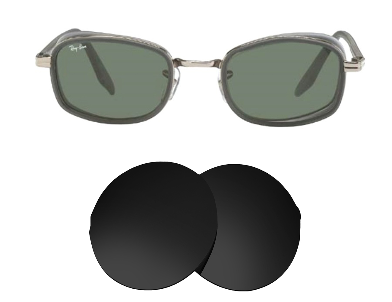 Ray-Ban Replacement Lenses RB3038 (50mm) - Main Image