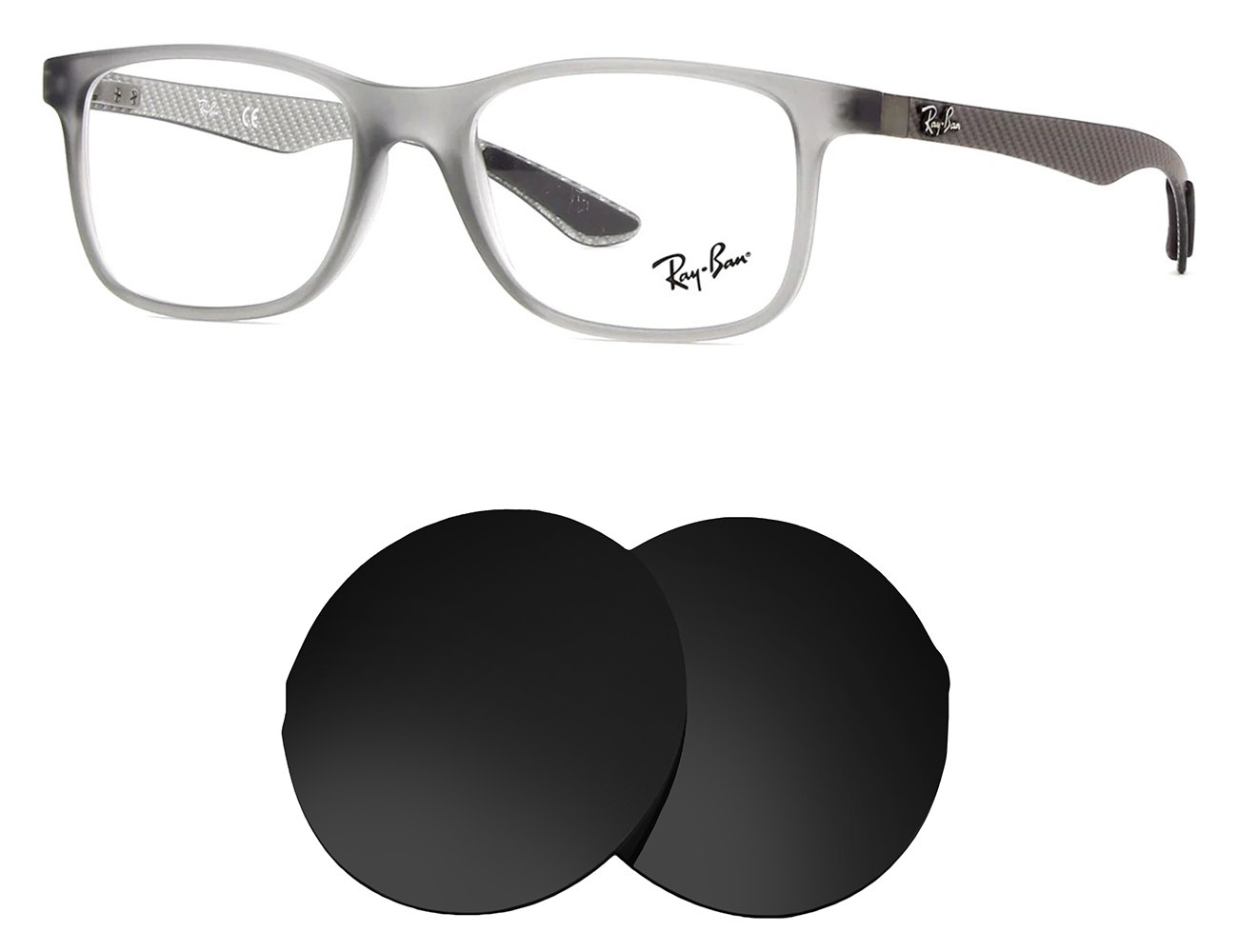 Ray-Ban Replacement Lenses RB8903 (53mm) - Main Image