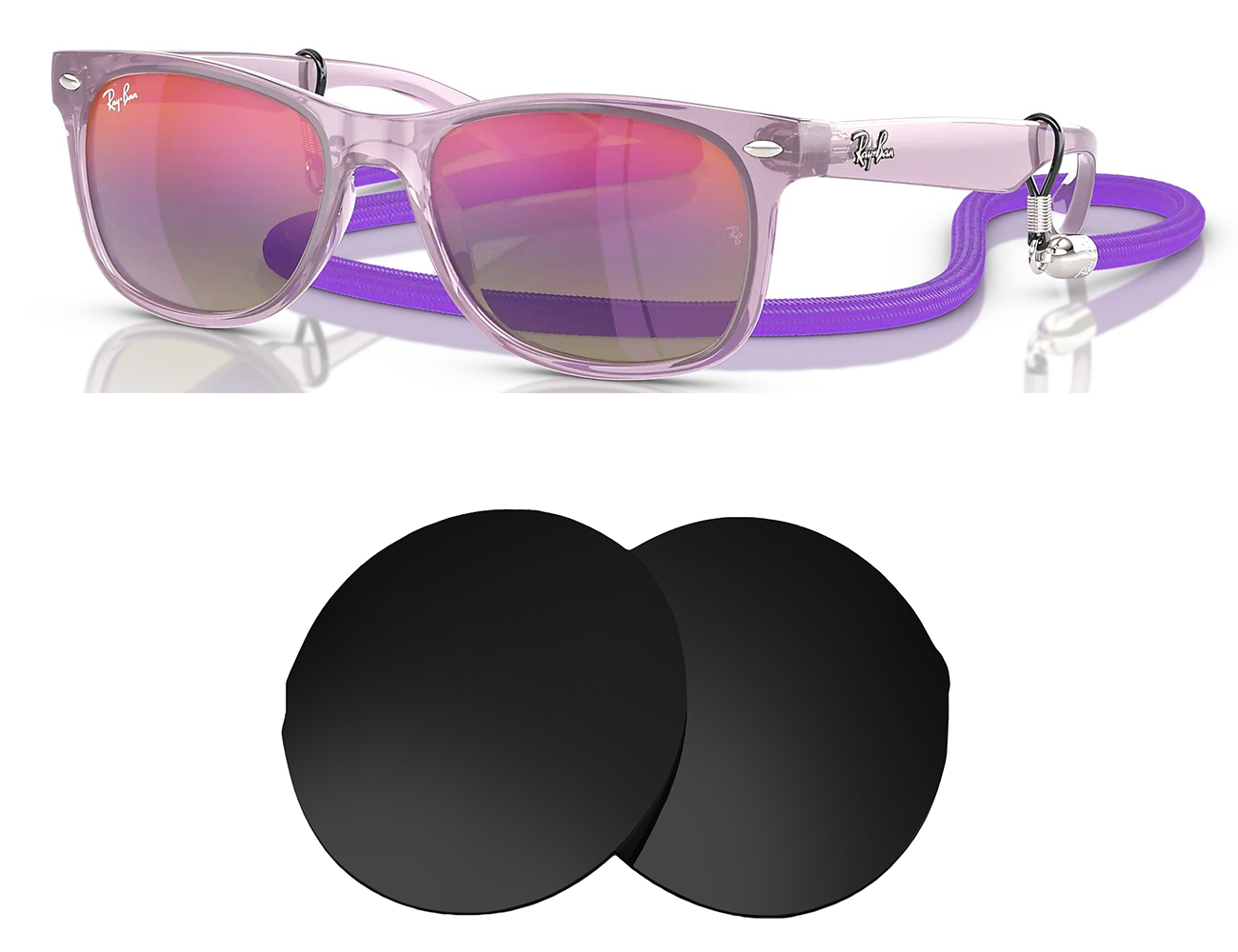 Ray-Ban Replacement Lenses RJ9052 (47mm) - Main Image