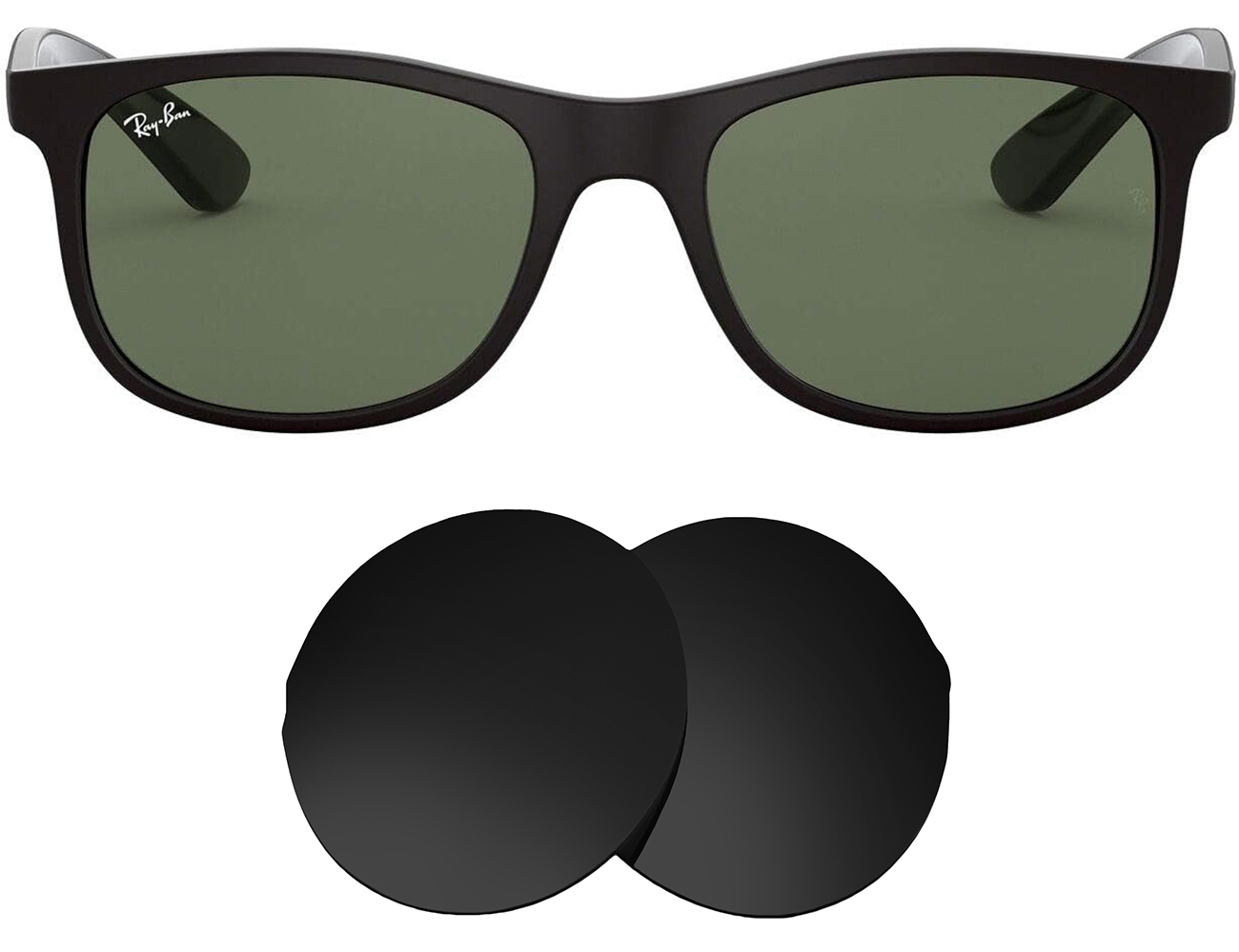 Ray-Ban Replacement Lenses RJ9062S (48mm) - Main Image