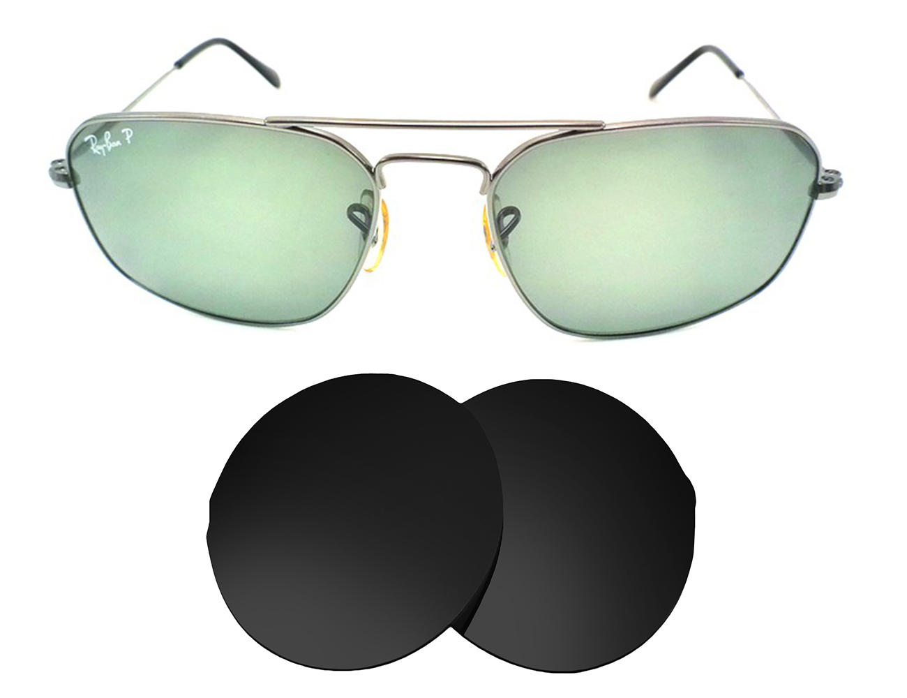 Ray-Ban Replacement Lenses RB3310 (53mm) - Main Image